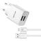 Pro U20 10W USB-A Travel Wall Charger + Micro USB Cable
