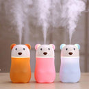 Lovely Bear Shaped Multifunctional Portable 180ml USB Humidifier