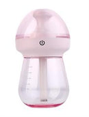 Milk Feeding Bottle Shaped Multifunctional Portable 240ml USB Humidifier