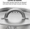 Cuisine Craft Non-Stick is a 10-piece Stainless Steel Cookware