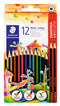 Staedtler Noris Club 12 Coloured Pencils + 2 HB Bonus