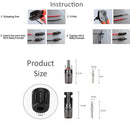 Waterproof Solar Panel Cable Connectors - 10 Pairs