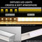4 Pack 1.5m Aluminum LED Light Strip Cover - Silver
