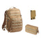 Tactical Backpack with Commuter & Cellphone Bag Set