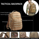 Tactical Backpack with Commuter & Cellphone Bag Set