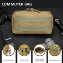 Tactical Backpack with Commuter & Cellphone Bag Set