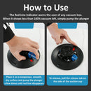 G1/4 Thread 4.5 inch Vacuum Suction Cup for Dent Repair Car Camera Mount