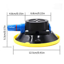 G1/4 Thread 4.5 inch Vacuum Suction Cup for Dent Repair Car Camera Mount
