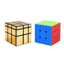 Budget 3 x 3 Magic Mirror Puzzle & Cube Puzzle Set