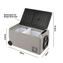 12V 36L Dual Zone Portable Car Fridge Freezer