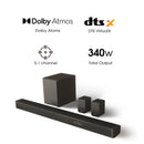 Hisense 5.1 Ch Soundbar  with wireless subwoofer