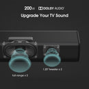 2.1, Wireless subwoofer, RMS 200W