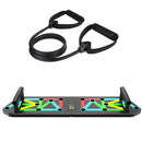 Foldable Pushup Board & Resistance Band Set
