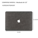 PU Leather Case Hard Shell for Macbook Air 13inch
