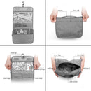 Airless Vacuum Travel Bottles & Toiletry Bag Set