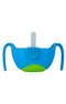 Baby Bowl and Straw- Blue