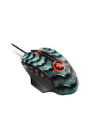 Sharkoon Drakonia II Gaming Laser Mouse with adjustable weights - 15000 DPI Optical sensor