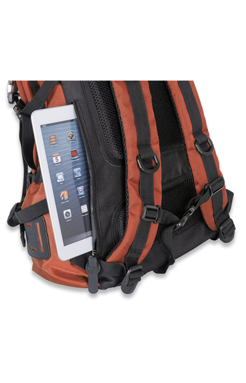 Manhattan 15.6" Zippack Notebook Backpack- Orange