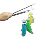 Cat Stick Teaser Toy with Bell & Feather - 4aPet