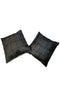 " GAL 2 " Set of 2 Leather Cushion Covers