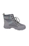KIRA - Ladies Canvas Ankle Boots - GREY