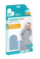 Swaddle Up Original Dusty Blue - Medium (6-8.5KG)