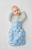 Swaddle Up Warm 2.5 TOG Silly Goose Blue- Small 3.5 - 6KG