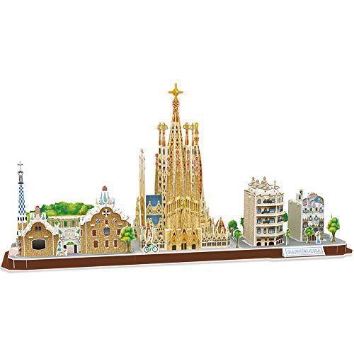 Cityline 3D Puzzle - Barcelona