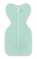 SWADDLE UP LITE MINT GREEN STARS - NEWBORN - SMALL