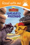 DISNEY LION GUARD- READ WITH ME - UNLIKELY FRIENDS