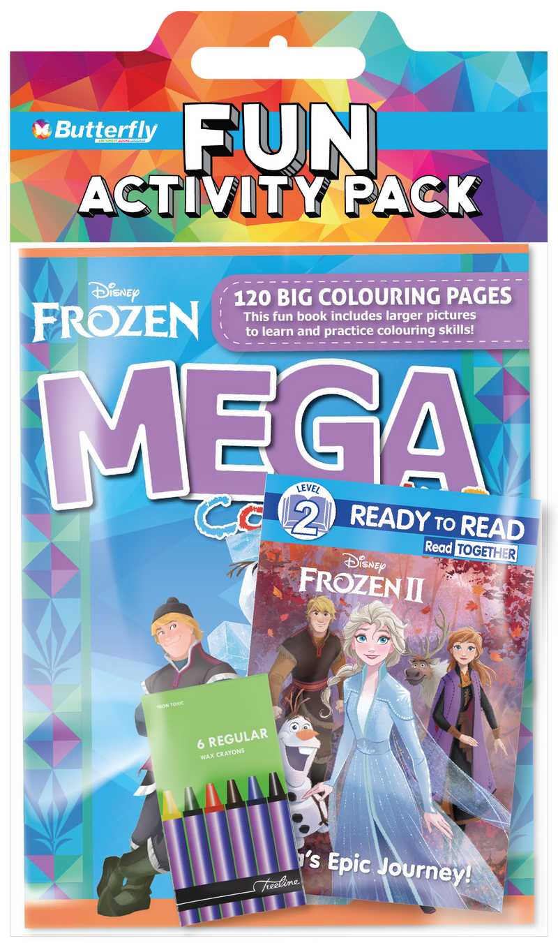 DISNEY FROZEN - HANGING COLOUR AND READ PACK