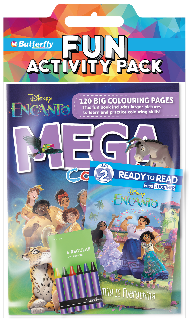 DISNEY ENCANTO - HANGING COLOUR AND READ PACK