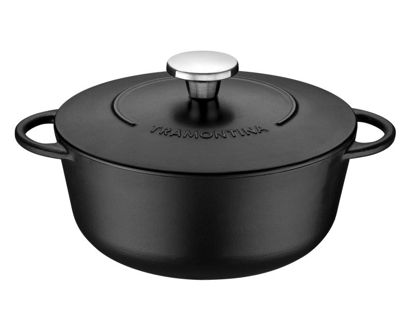 Cast Iron Casserole with Interior Nonstick Coating 28cm 6l -Trento (non-stick)