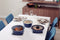 10pc. Multipurpose Blue Aluminum Cookware Set with Ceramic Coating  and Removable Handle - Ítria - Ceramic Coating