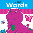 BARNEY BOARD BOOK - MY FIRST WORDS*