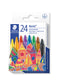 Staedtler  Noris Club Wax Crayons 24-Pack  Assorted