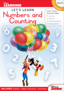 DISNEY LET'S LEARN - 80PG NUMBERS & COUNTING*