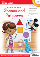 DISNEY LET'S LEARN - 80PG SHAPES & PATTERNS*