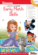 DISNEY LET'S LEARN - 80PG EARLY MATHS SKILLS*