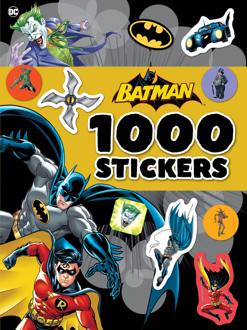 BATMAN - 1000 STICKER COLOURING & ACTIVITY