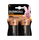 2 x D Plus Batteries