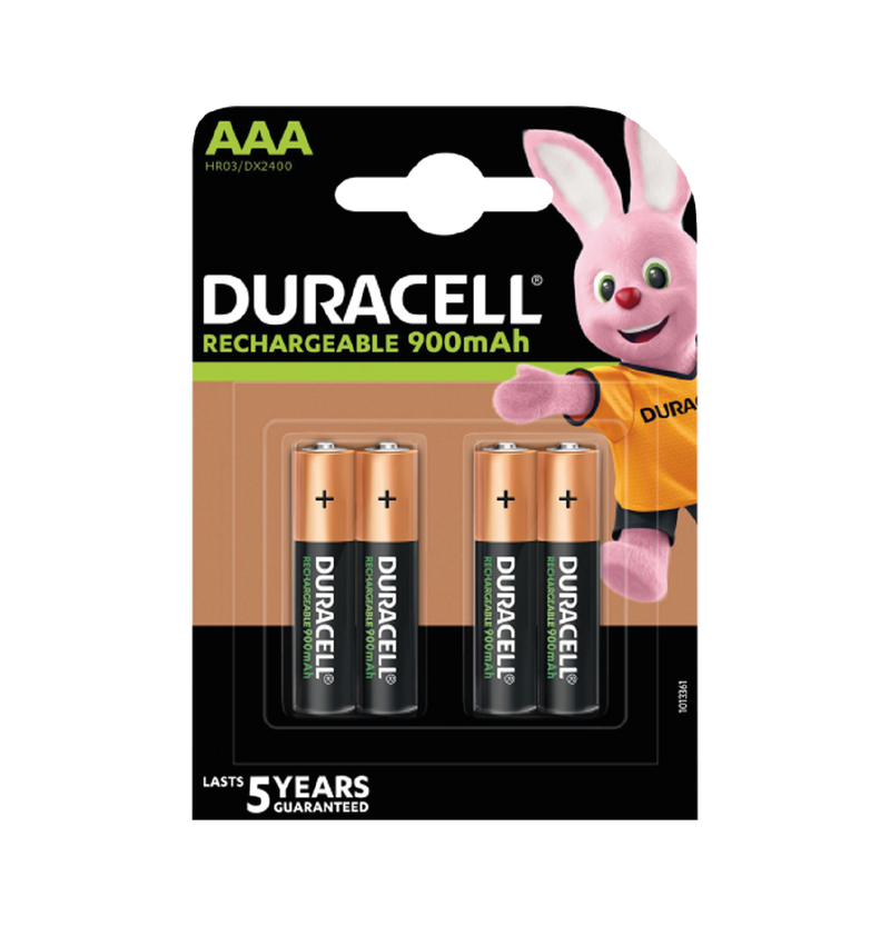 4 x AAA Rechargeable Batteries