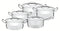 10pc. Cookware Set - Professional (stainless steel)