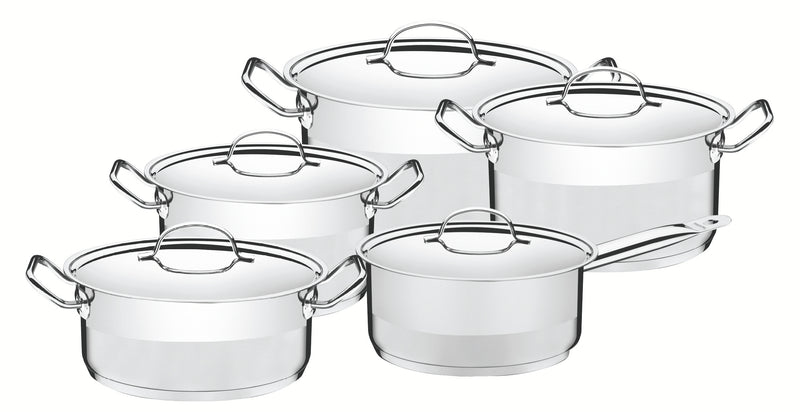 10pc. Cookware Set - Professional (stainless steel)