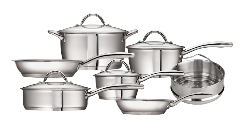 11pc. Stainless Steel Cookware Set Lifetime Guarantee - Opus (stainless  steel)