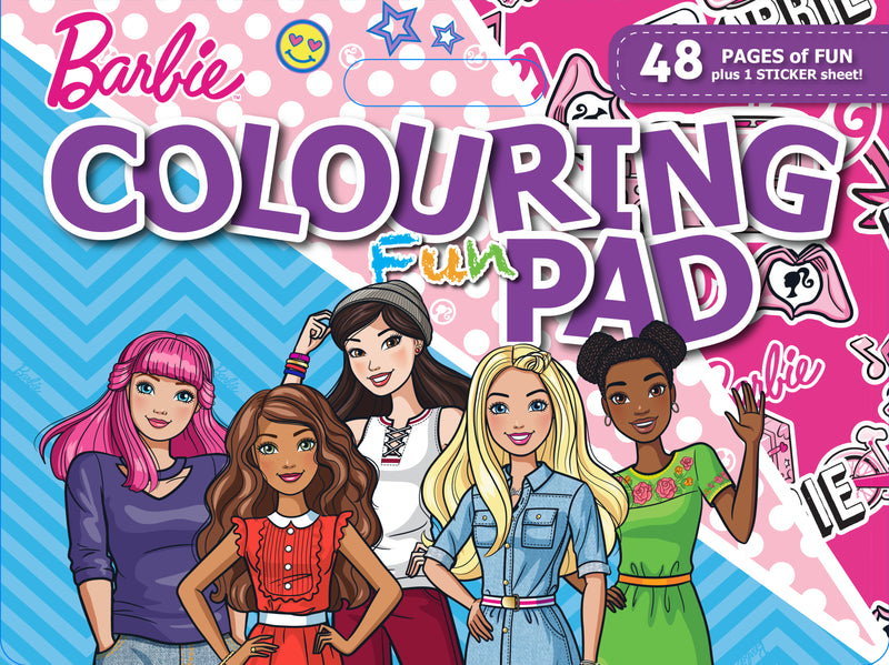 BARBIE - COLOURING PAD