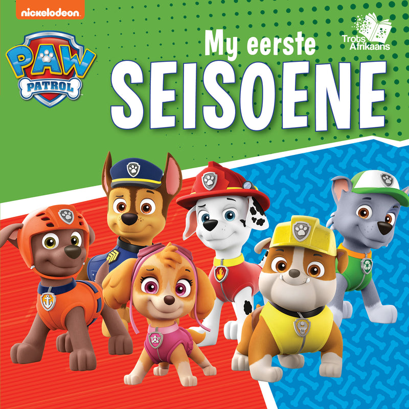 PAW PATROL BORD BOEK - SEISOENE