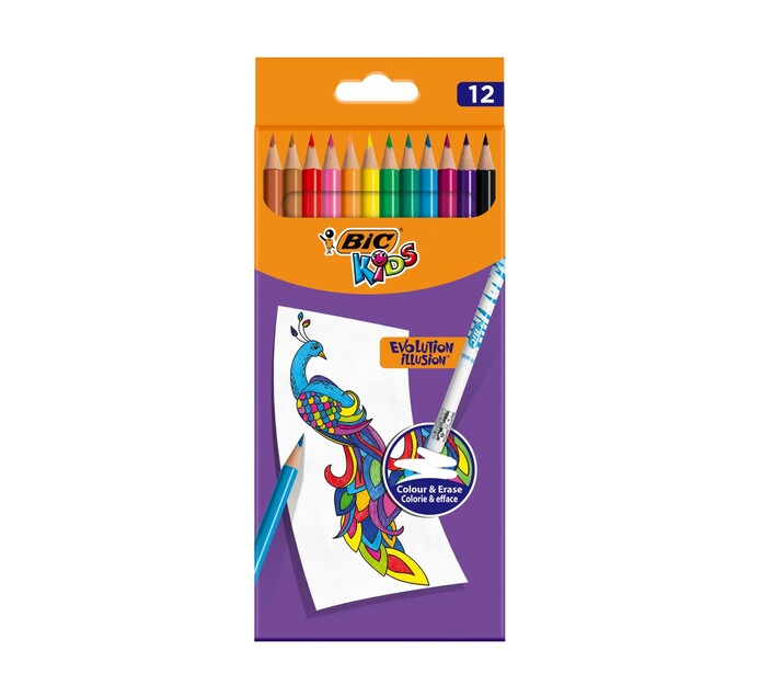 BIC  Kids Evolution Illusion Pencils (12 Pack)
