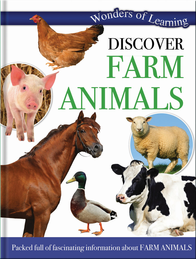 WONDERS OF LEARNING BOOK - DISCOVER FARM ANIMALS