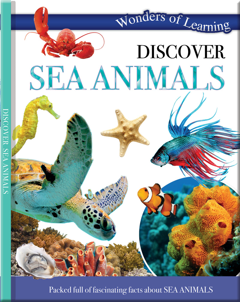 WONDERS OF LEARNING BOOK - DISCOVER SEA ANIMALS